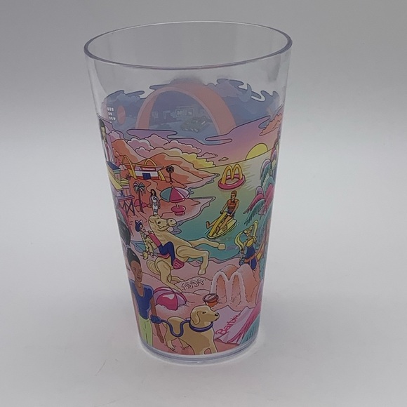 McDonalds 2024 Collector Edition Barbie 16 Oz Drinking Cup - Picture 2 of 10